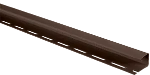 J-профиль, коричневый, "Альта-профиль", 3 м-0
