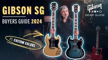 Руководство покупателя Gibson SG: оригинальная, современн