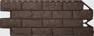 Фасадная панель Альта-Профиль Фагот Эко 1020х430 мм, Коричневый