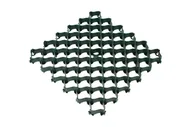 Газонная решётка Альта-Профиль С высоким профилем Усиленная 500*500мм Зелёный